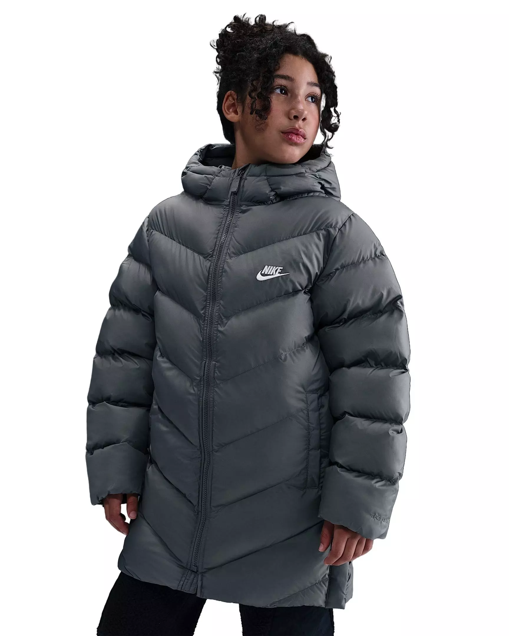 Nike Big Kids' Sportswear All Day Play Therma-FIT Loose-FIT Mid